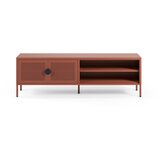 Marckeric Kovinska TV omarica v barvi terakote 160x50x35 cm Sayla – Cene