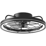 Aigostar LED prigušiva plafonski ventilator LED/40W/230V 2700-6500K + daljinski upravljač, crne boje Cene
