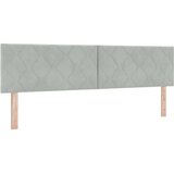  Uzglavlje Svijetlo siva 180 cm Baršun | shoptok.hr
