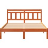  Konstrukcija postelje Rjava 120 x 190 cm Masivno borovo les, (5000127930) | Shoptok.si