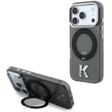  maska karl lagerfeld iml ring stand 360 kameo metal magsafe za iphone 17 pro max/ 18 pro max crna Cene