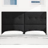  LED uzglavlje Crno 80 cm Tkanina | shoptok.hr
