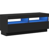 TV ormarić s LED svjetlima crni 100 x 35 x 40 cm | Eponuda.ba