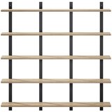  Zidna polica Hrast sonoma 102 x 13.5 x 102 cm Konstruirano drvo | shoptok.hr