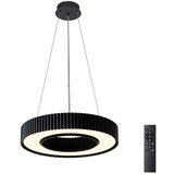 Brilagi led prigušiva luster lumix LED/48W/230V 3000-6000K crna prečnik 50 cm + daljinski upravljač | Eponuda.com