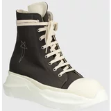 Rick Owens Tenisice Woven Shoes Abstract Sneak za muškarce, boja: siva, DU01D1840.CBEM9.78811