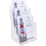  STALAK ZA PROSPEKTE STOLNI A5 OKOMIT 3 PRETINCA EXACOMPTA 75158D PROZIRAN | shoptok.hr