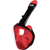  maska za ronjenje preko cijelog lica S/M AGA DS1121R-BL - crno/crvena u