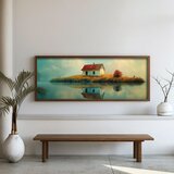 WALLXPERT FAH020-150 Multicolor Decorative Framed MDF Painting | Eponuda.com