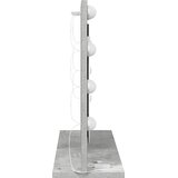  Ogledalo za Toalet Pravokutni Betonski sivi 60 x 45 x 18 cm | Eponuda.ba