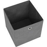  Kutije za pohranu od netkane tkanine 4 kom 28 x 28 x 28 cm sive | shoptok.hr