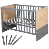 Roba Sivi/u prirodnoj boji dječji krevet 60x120 cm Anna – | shoptok.hr