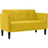  Dvosjed žuti 111 cm baršun | shoptok.hr