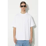 Lacoste Pamučna majica za muškarce, boja: bijela, bez uzorka, TH7537