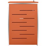  Spremište za četiri kante za smeće 276 5x77 5x115 5 cm čelično | shoptok.hr