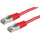 Roline 21.15.0181 RJ45 omrežni kabel\, Patch kabel CAT 5e F/UTP 0.50 m rdeča 1 kos, (20420946) Cene