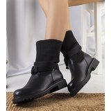 Gemre Black ankle boots with elastic upper Ricky | shoptok.hr