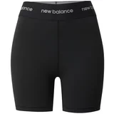 New Balance Sportske hlače 'Sleek 5' siva / crna