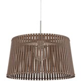 Eglo Sendero visilica/1, e27, ø450, tamno smeđa/nikl-mat | shoptok.hr