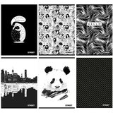  Bilježnica Black & White A4 crte s rubom | shoptok.hr