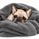Deka za kućne ljubimce Snug-Rug 120 x 88 cm - siva