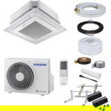 Samsung AC035RNNDKG/EU–AC035RXADKG/EU 3.5kW Windfree stropna kasetna klima z montažo | Shoptok.si