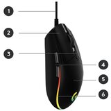 Logitech žična miška gaming usb G203 lightsync - črna | Shoptok.si