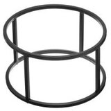 Venezia okrugli stalak za švedski stol fi.28,5cm (crna boja, visina 16cm) Cijene