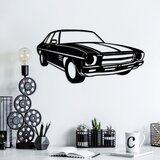 Wallity zidna dekoracija holden monaro sedan, 60 x 30 cm, crna | ePonuda.com