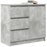  Komoda s ladicama beton siva 71x35x65 cm konstruirano drvo | Eponuda.ba