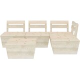  5-dijelna vrtna garnitura od paleta od impregnirane smrekovine | shoptok.hr