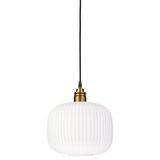  Visilica na sajli HECTOR 1xE27/15W/230V bela/mesing prečnik 25 cm | Eponuda.com