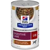 Hill’s 10 + 2 gratis! Prescription Diet mokra pasja hrana 12 x 354 g - i/d Digestive Care s piščancem