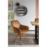 Livetastic Naslanjač Samt, Zlata, Vrtljivo | Shoptok.si