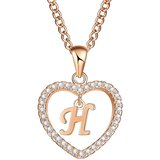 Ogrlica Slovo - H / Zlatna KP5191 | shoptok.hr