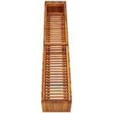  Posuda za sadnju od masivnog bagremovog drva 150x30x25 cm | shoptok.hr