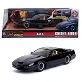 hollywood rides - knight rider: k.i.t.t. knight 2000 metalni automodel 1/24 - simba toys