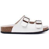 GOODIN White flat sandals | Shoptok.si