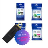 Brother Komplet tinta LC462 XL (BK/C/M/Y), original + USB stick po SUPER cijeni Cijene