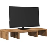  Stalak za monitor podesivi boja hrasta 60 x 24 x 10,5 cm drveni | Eponuda.ba