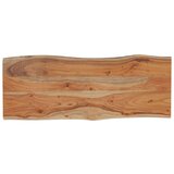 Stolna Mizna plošča 100x40x2,5 cm pravokotna akacija naraven rob | Shoptok.si