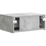  Noćni ormarić za montažu na zid Betonska siva 49 x 34,5 x 20 cm | Eponuda.com