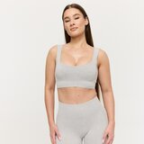 GymBeam Sportski grudnjak Lift Seamless Grey XS Cene