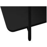 Unique Furniture Črna kovinska klubska mizica 55x110 cm Yuba – | Shoptok.si