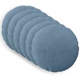  Presvlaka za jastuk 6 pcs HEERLEN Plava &amp;Oslash; 60 cm Kord Slike