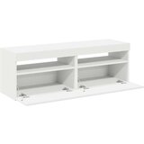 vidaXL TV ormarići s LED svjetlima 2 kom bijeli 60 x 35 x 40 cm | shoptok.hr