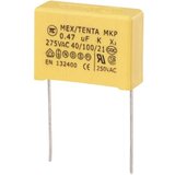 TRU COMPONENTS MKP-X2 kondenzator za otklanjanje radiosmetnji radijalno ožičen 0.47 µF 275 V/AC 10 % 22.5 mm (D x Š x V) 2 | Eponuda.ba