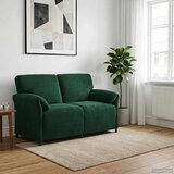 SOFA za dvije osobe Tamnozelena 158 x 83 x 95 cm Baršun | Eponuda.com