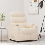  Naslonjač od tkanine krem | shoptok.hr