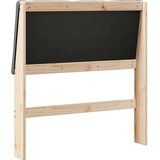  Tapecirani uzglavlje Tamno siva 100 cm Čvrsto borovo drvo | shoptok.hr